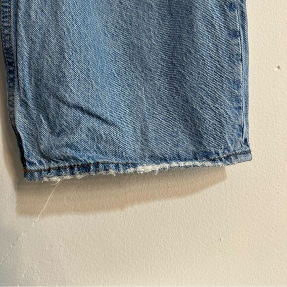 Abercrombie & Fitch The Loose High Rise Jeans Curve Love Light Wash Size 29 8 - Picture 2 of 10